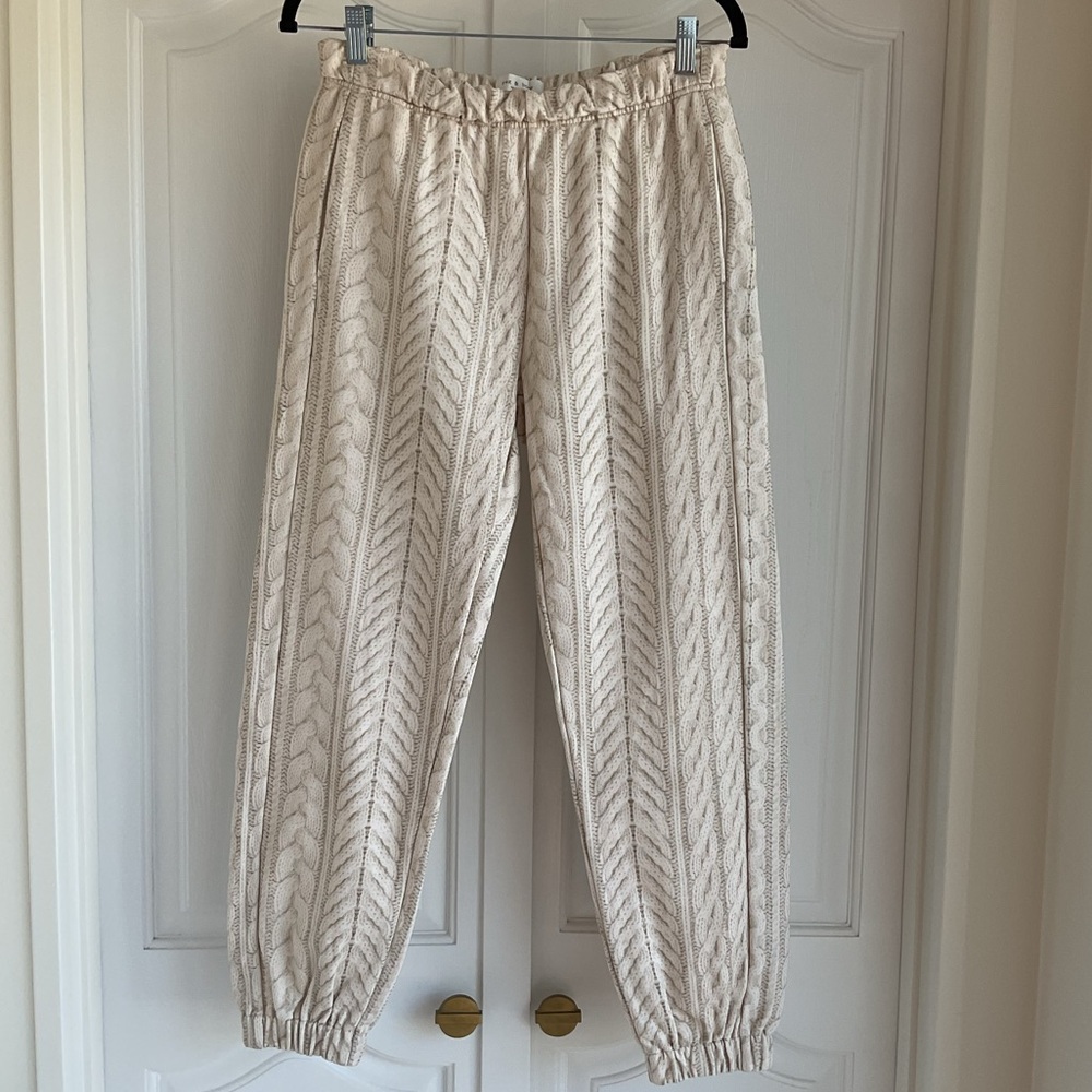 rag & bone women’s Faux Cable Joggers - Picture 2 of 7